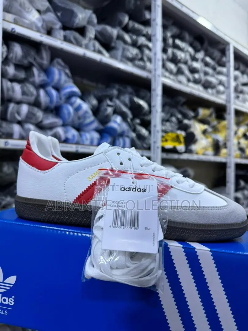 Adidas Samba White/Red