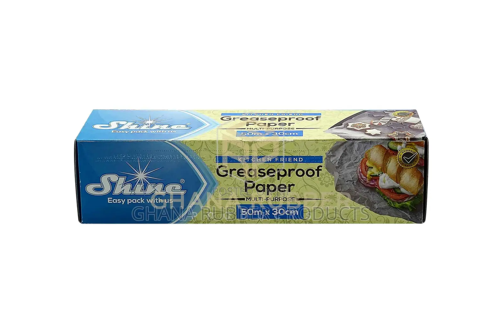 Shine Greaseproof Paper 50m X 30cm (6pcs)