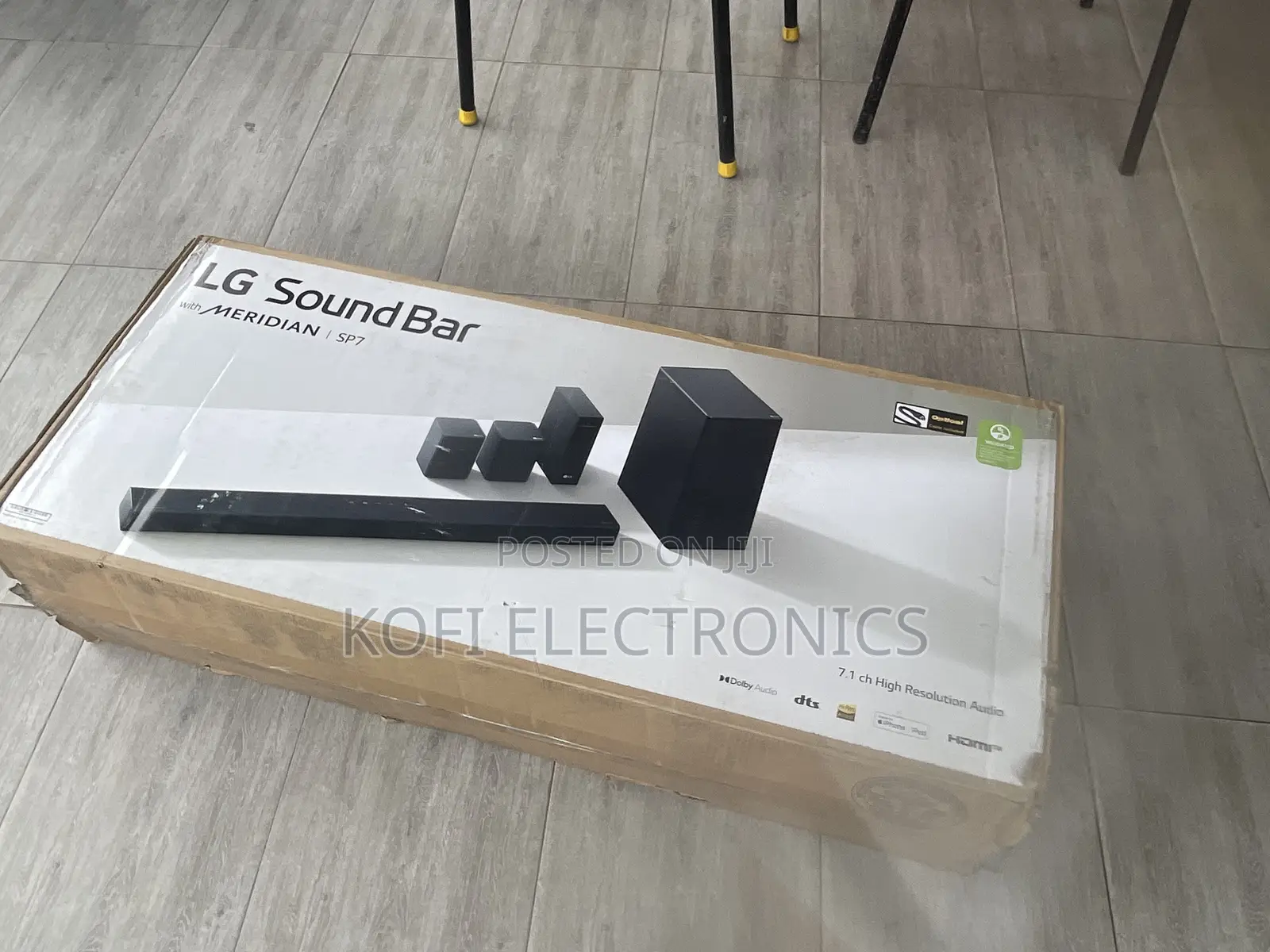 LG SP7R 7.1C High Res Audio Sound Bar(Better Sound Together)