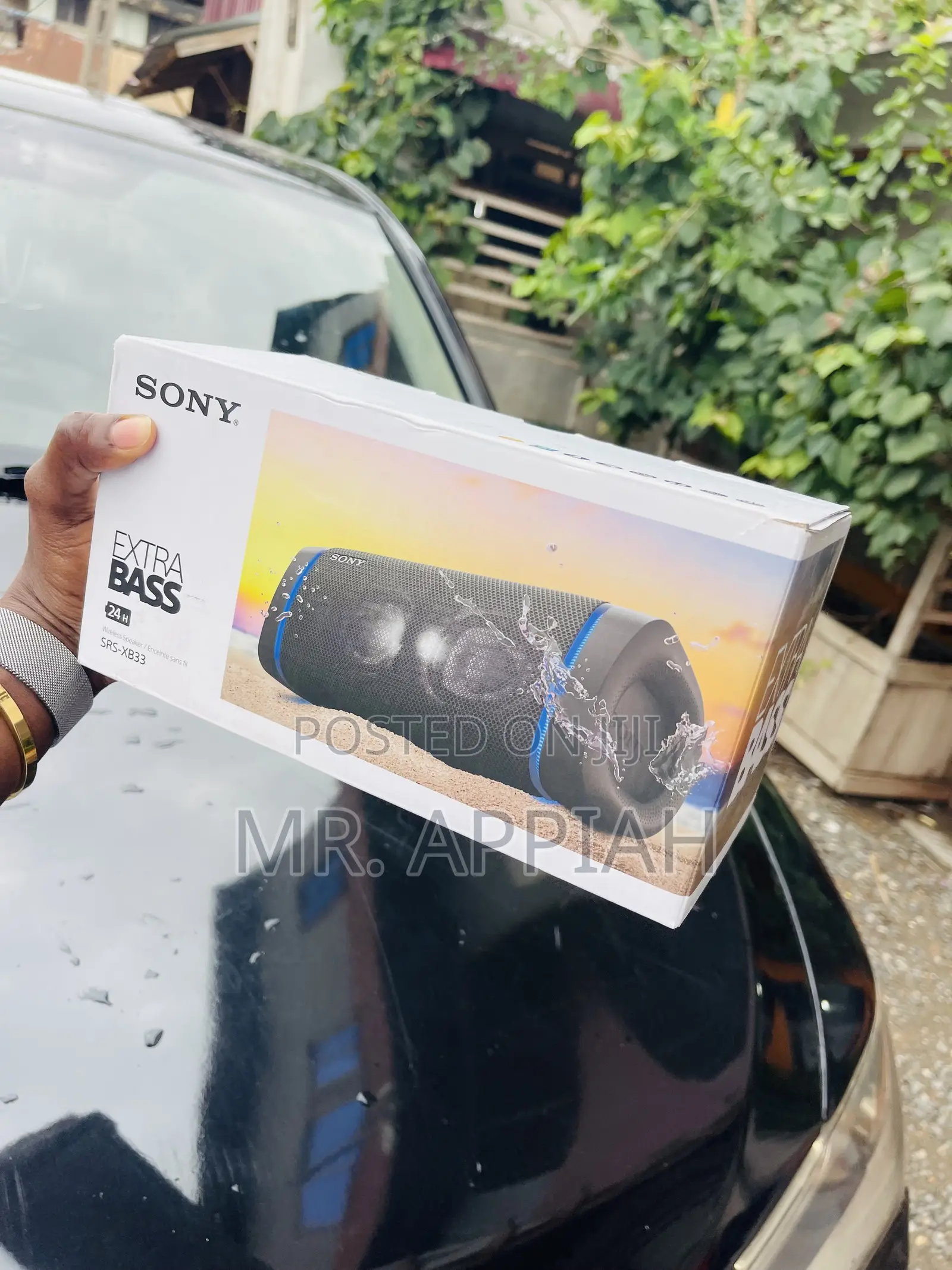 Order Sony SRS-Xb33 Rechargeable Bluetooth Speaker(Black).