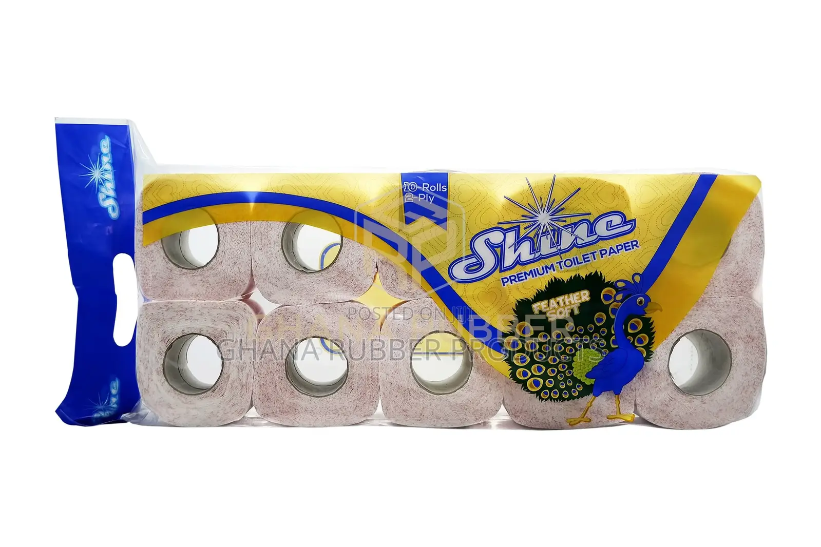 Shine Premium Toilet Paper 10-Pack (10pcs)