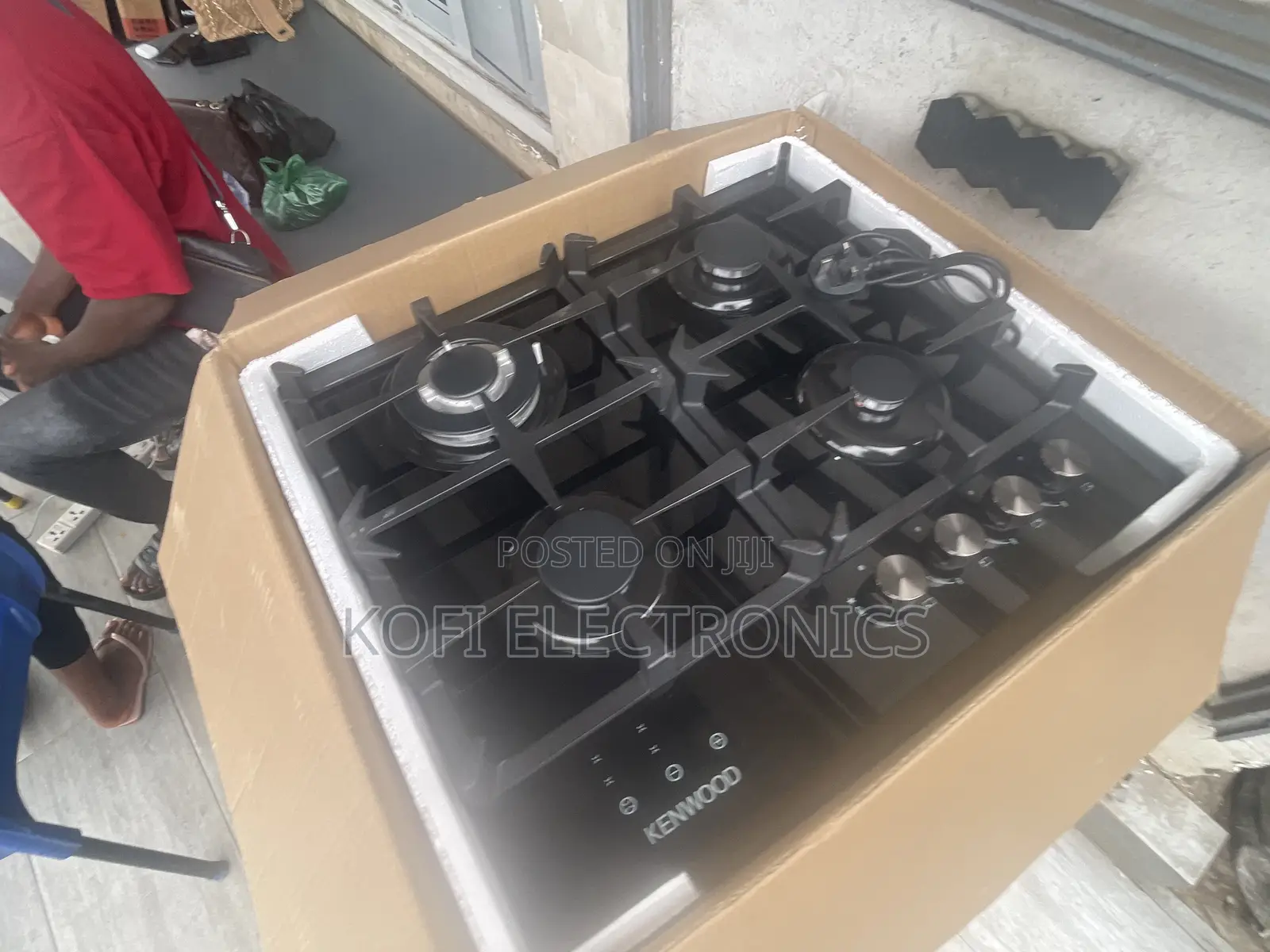 Kenwood Built in Hob 60cm Gas 4 Burners With Safety Function