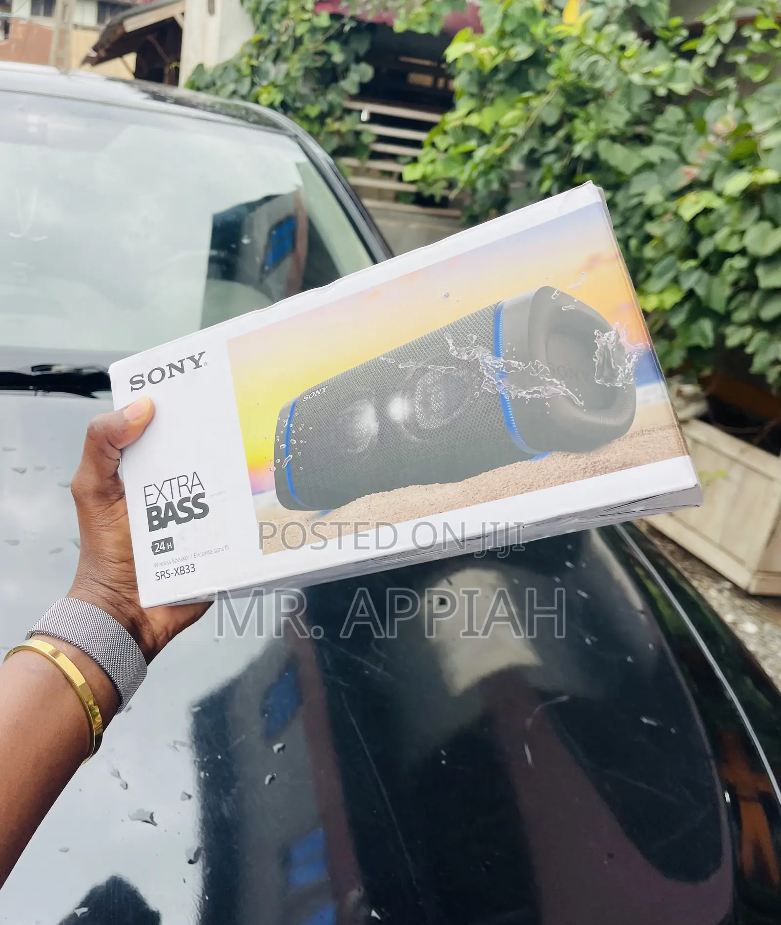 Unique in Box Sony SRS-Xb33 Wireless Bluetooth Speaker.
