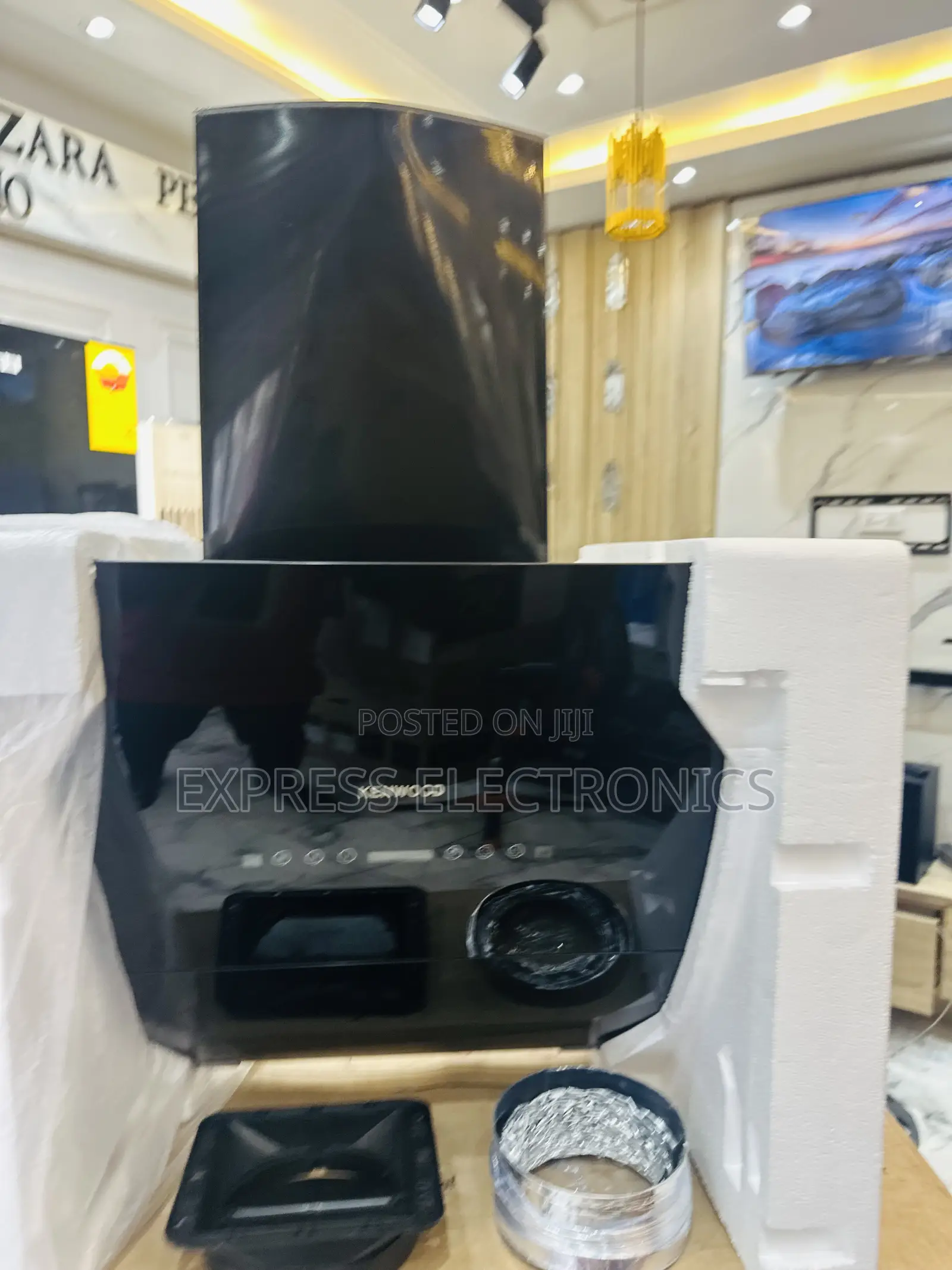 Kenwood 60cm Motion Sensor Touch Screen Heat Extractor Hob