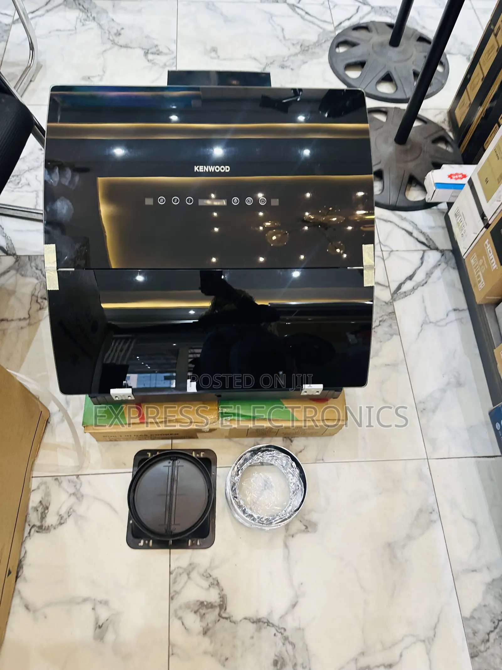 Nice Design Black Kenwood 60cm Touch Screen Heat Extractor