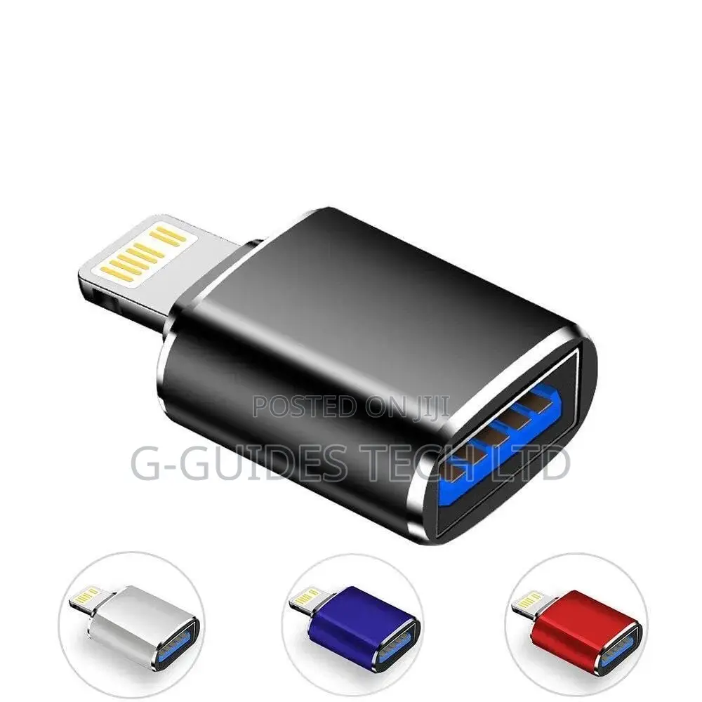 iPhone OTG Adapter, iPhone OTG USB Female to Lightning Male