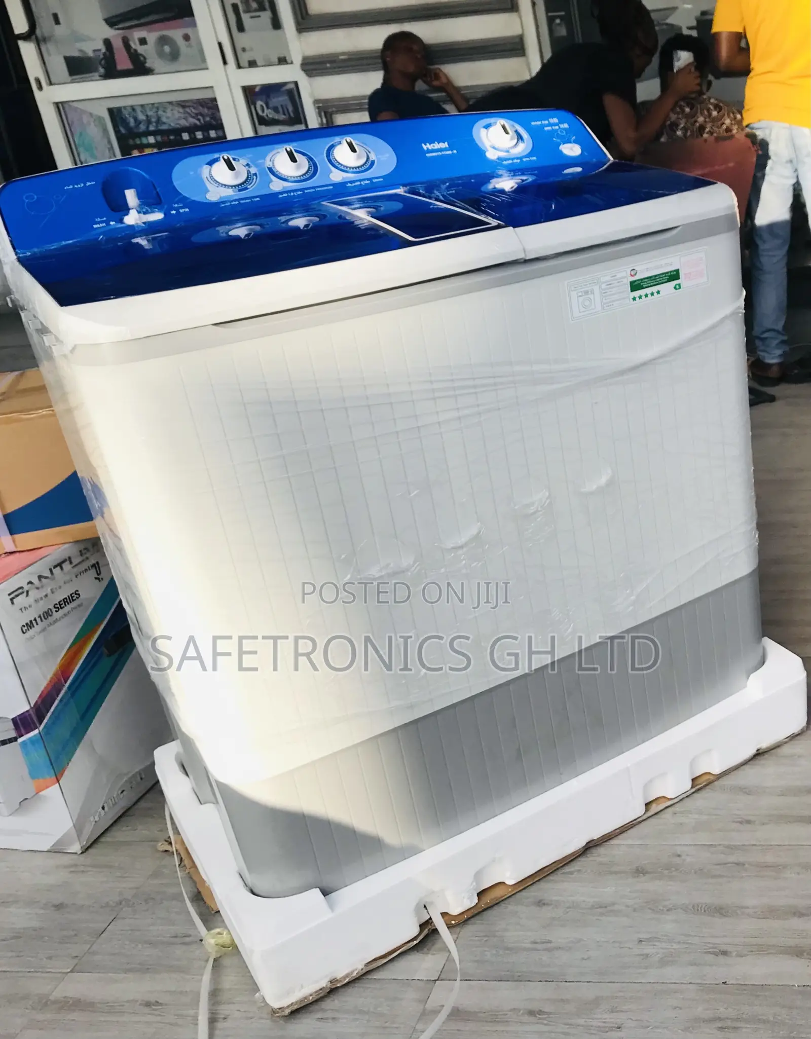 Haier Washingmachine Twintub 18kg Topload Essential
