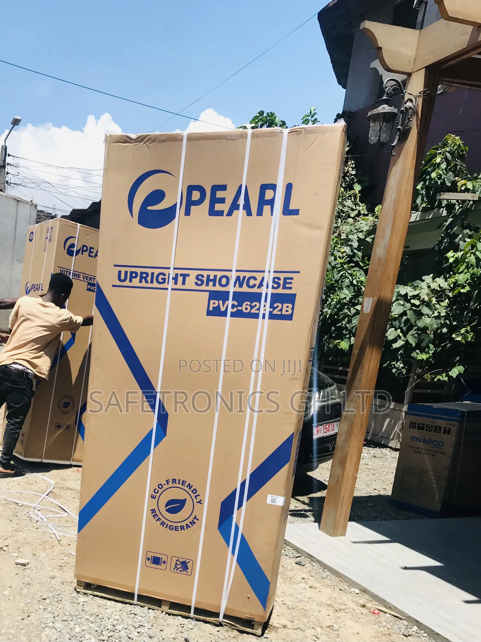 2 Doors Reliable Display Glass Pearl PVC-622 500 Liters