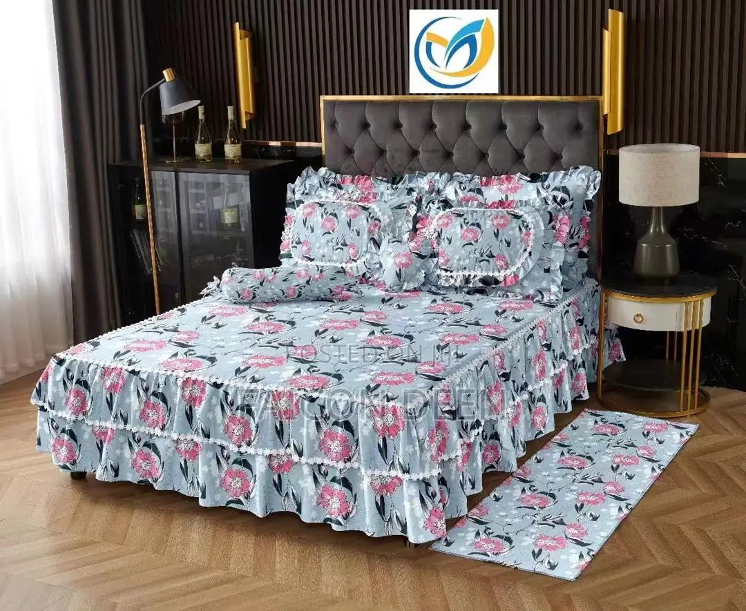 6 PCS Luxury Bedding Set (Available in Diff Colors
