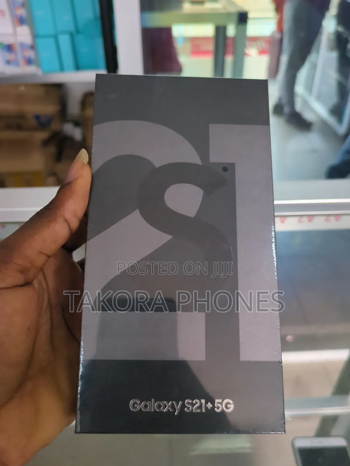 New Samsung Galaxy S21+ 5G 128 GB Black