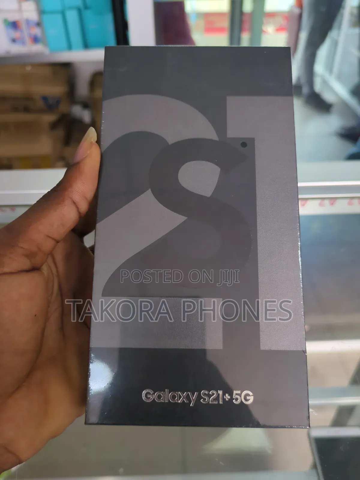 New Samsung Galaxy S21+ 5G 128 GB Black