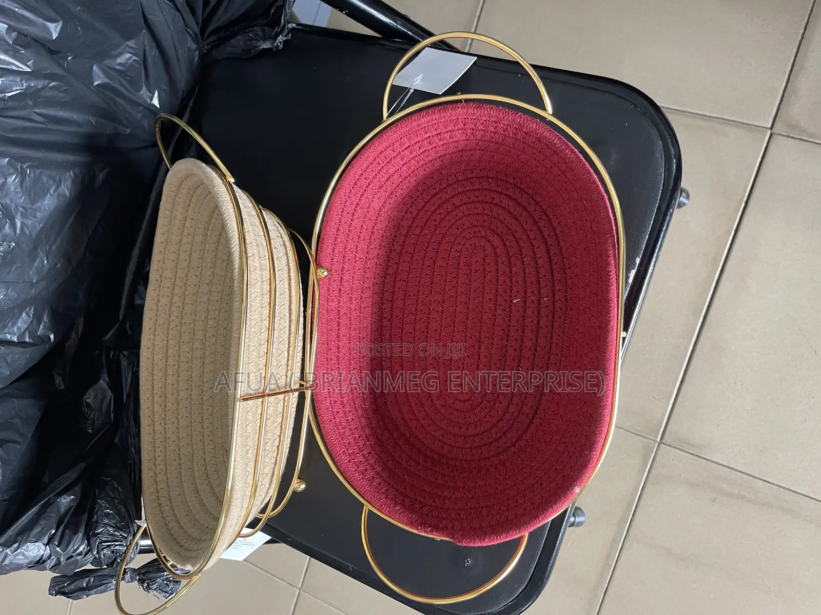 Bread Basket With Cotton Weave Liner (2pis)