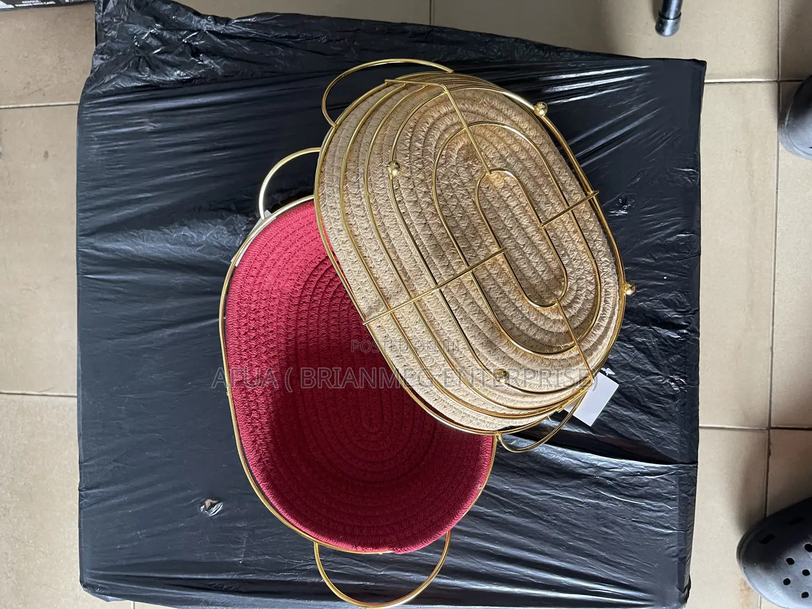 Bread Basket With Cotton Weave Liner (2pis)
