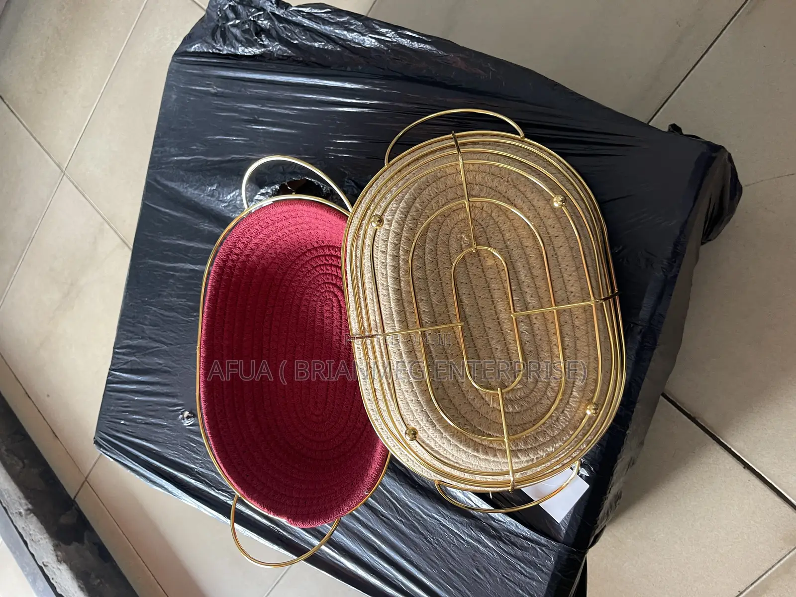 Bread Basket With Cotton Weave Liner (2pis)