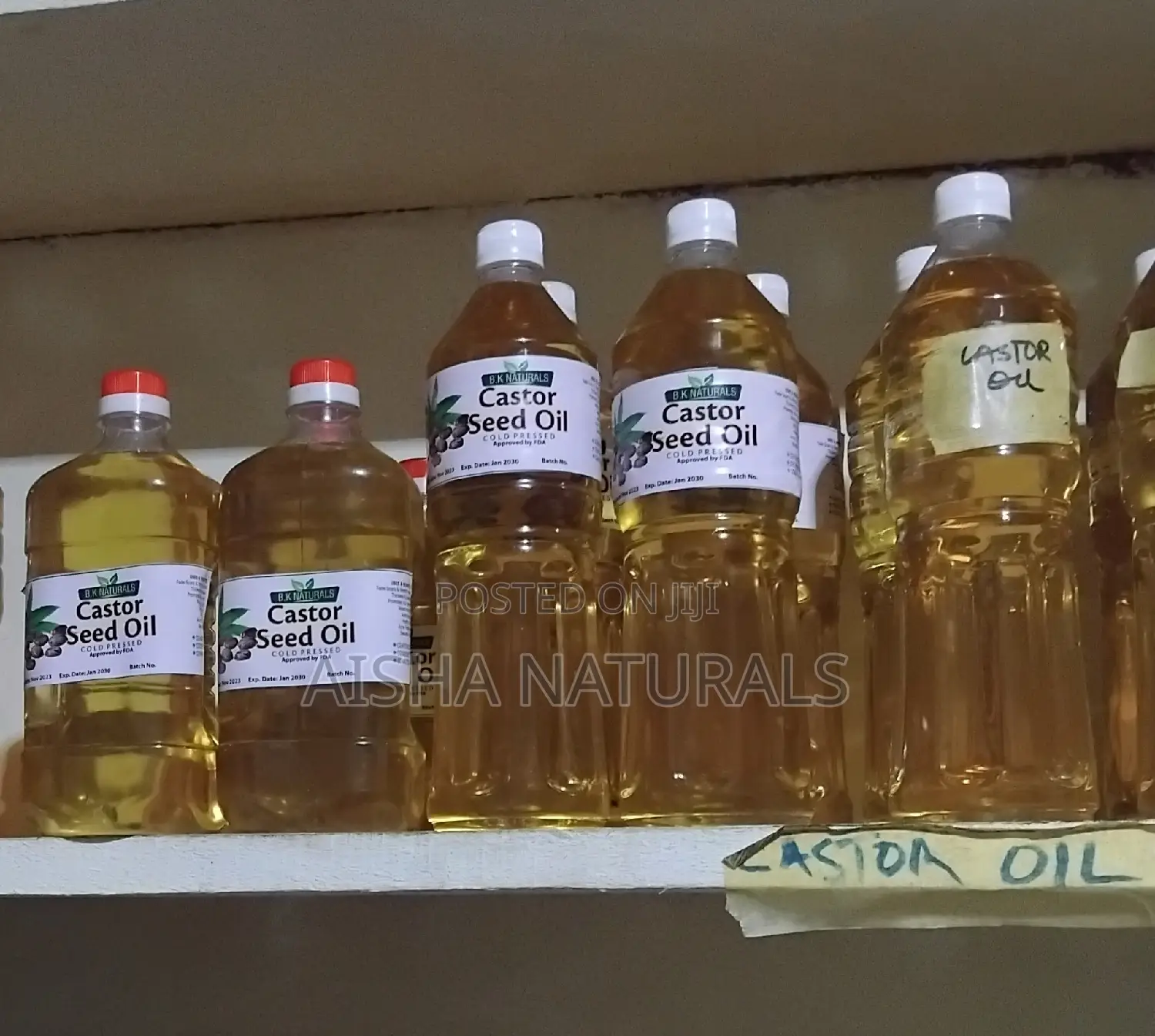 Pure Castor Oil 1 Litre