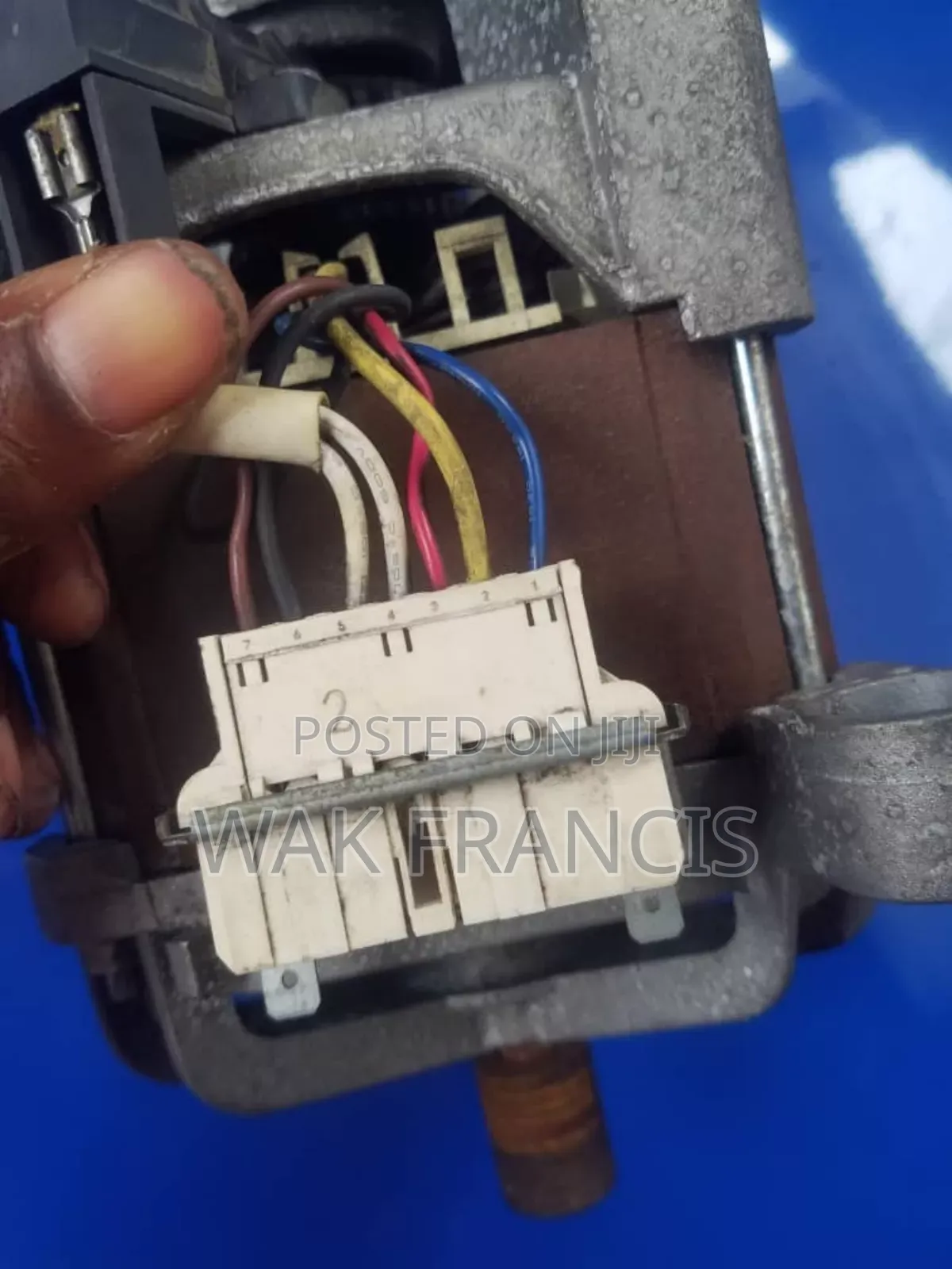 Washing Machine Motor 7 Abd 6 Wires