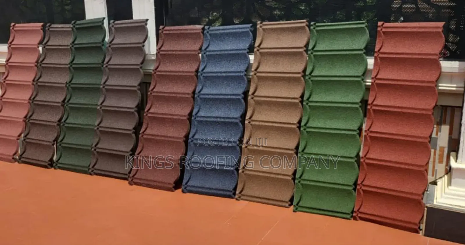 Shingles, Roman, and Bond Alu-Zinc Roof