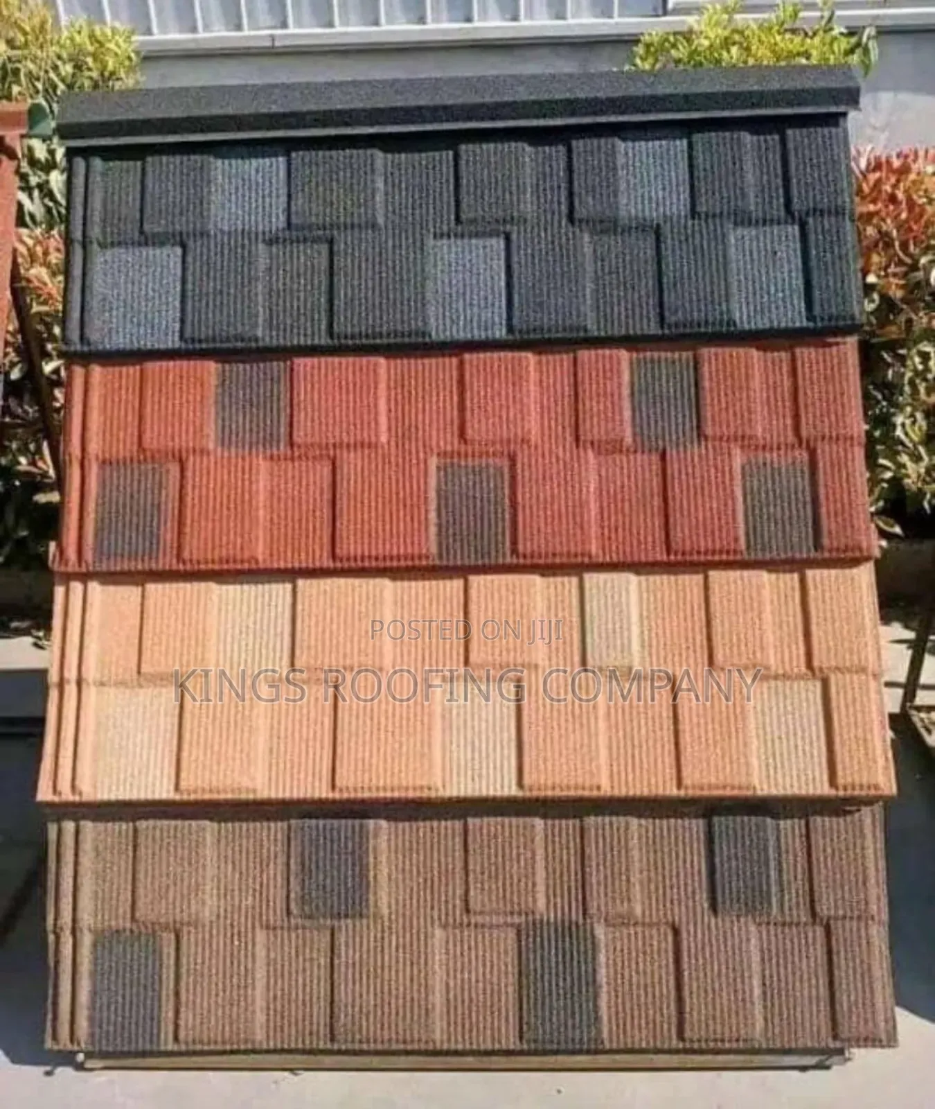 Shingles, Roman, and Bond Alu-Zinc Roof
