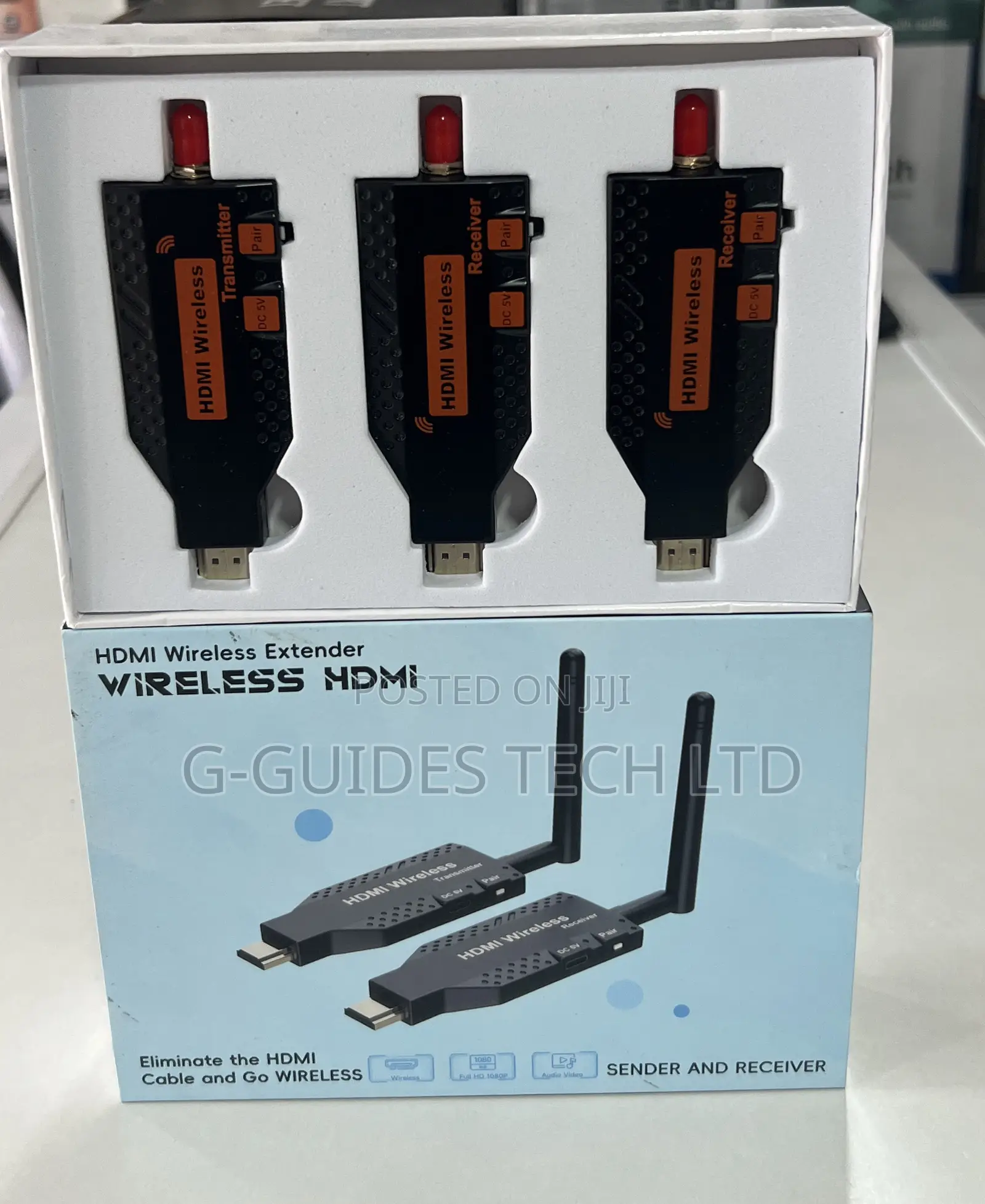 150m Hdmi Wireless Extender 1-Transmitter and 2-Receiver