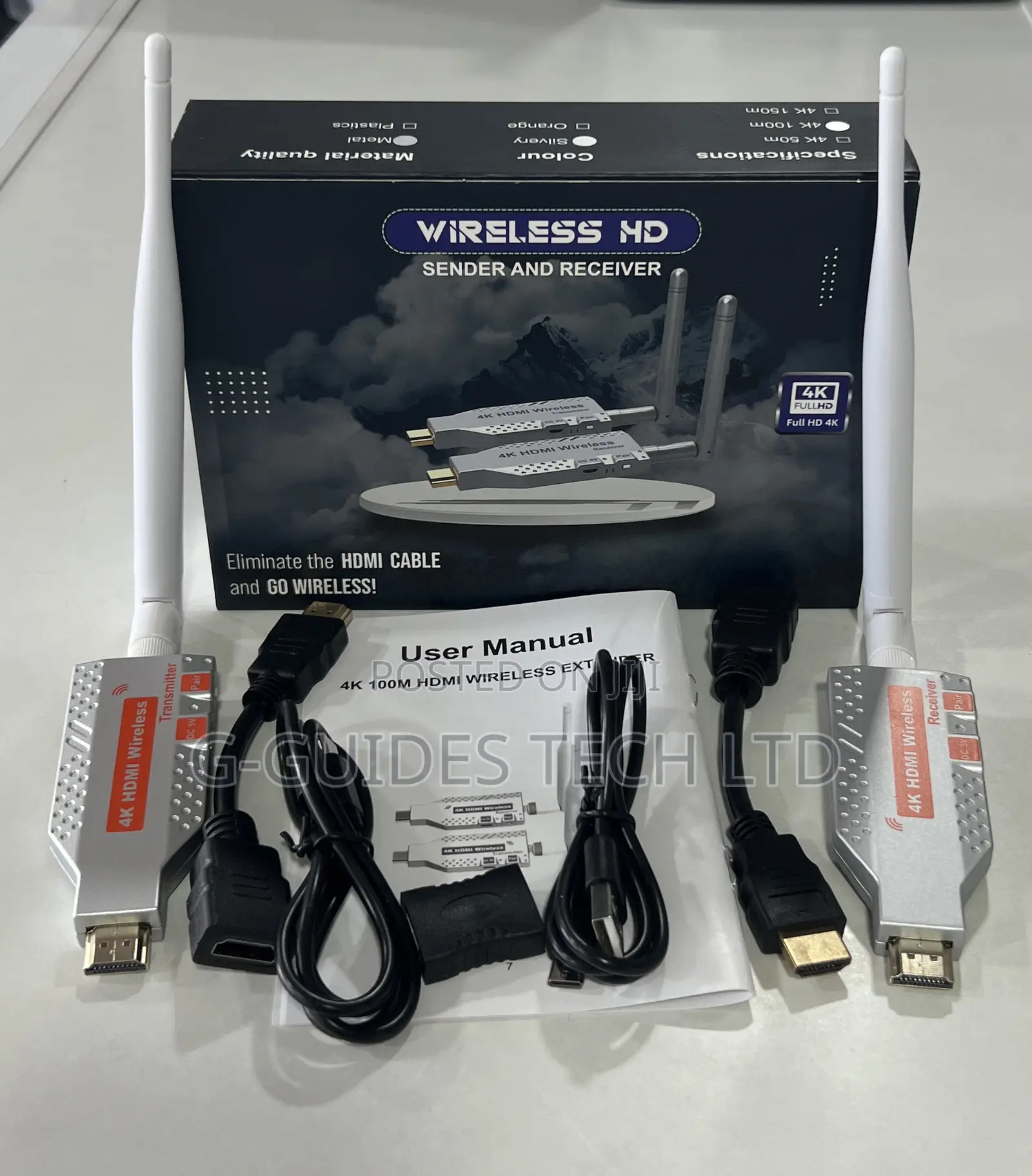 100m Hdmi Wireless Extender Transmitter and Receiver