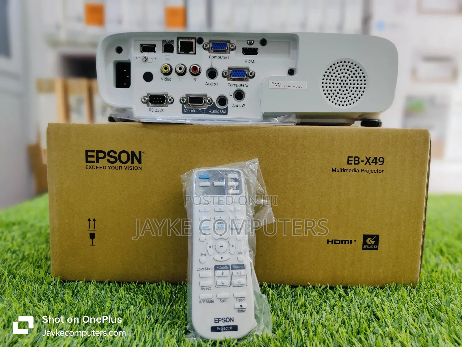 Epson Eb X49 3600 Lumens Projector