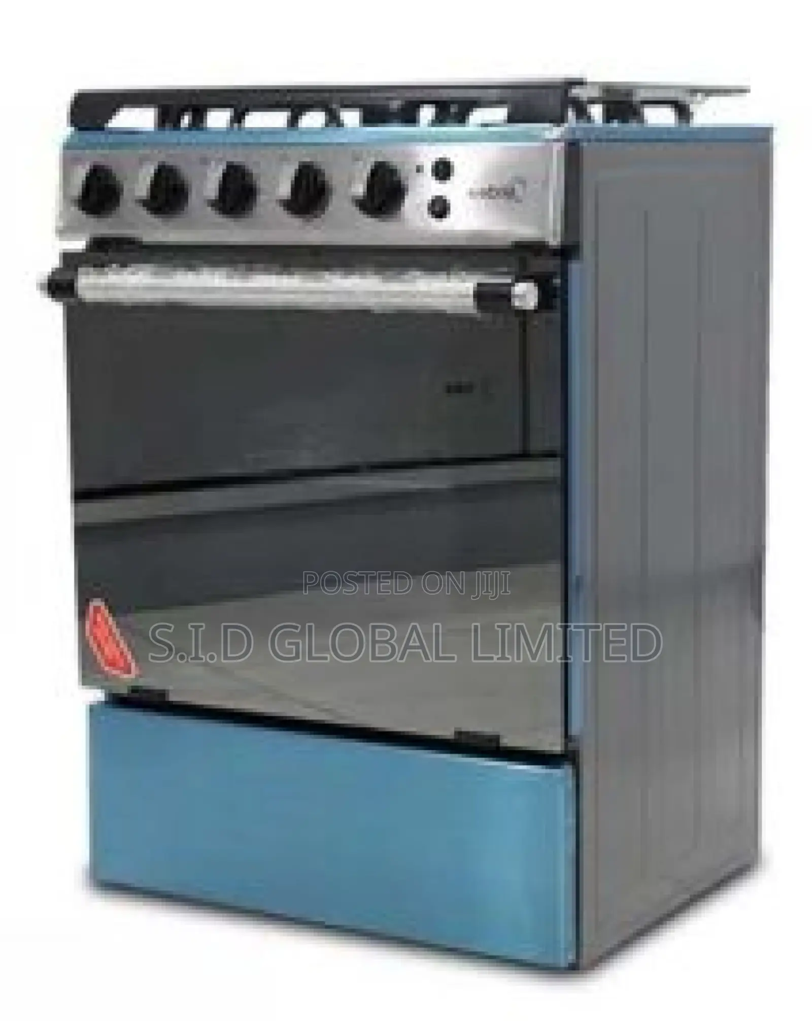 Fuel Your World With MIDEA-4-BURNER-GAS-COOKER-SILVER