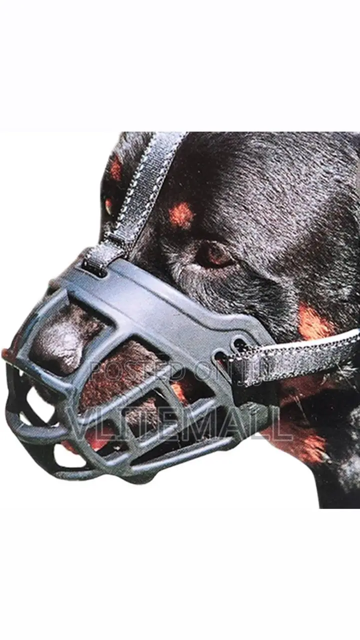 Bronzedog Rottweiler Dog Muzzle Adjustable
