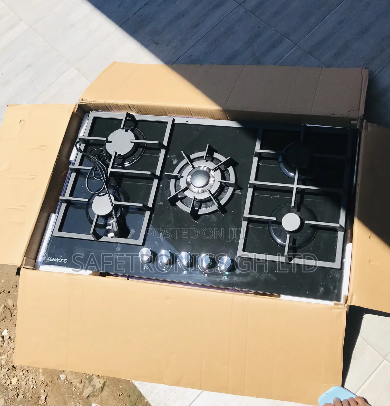 Valuable 5 Burner Gas Ciramic Touch 90cm Kenwood
