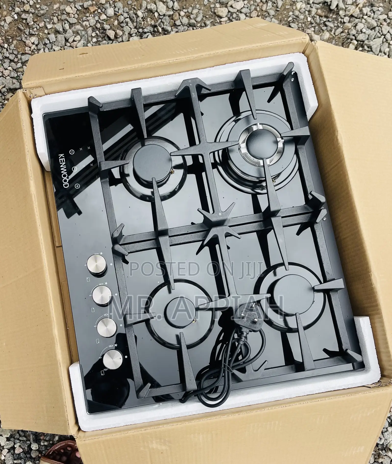 Order Kenwood 4 Gas Built-in Burner Auto Ignition.