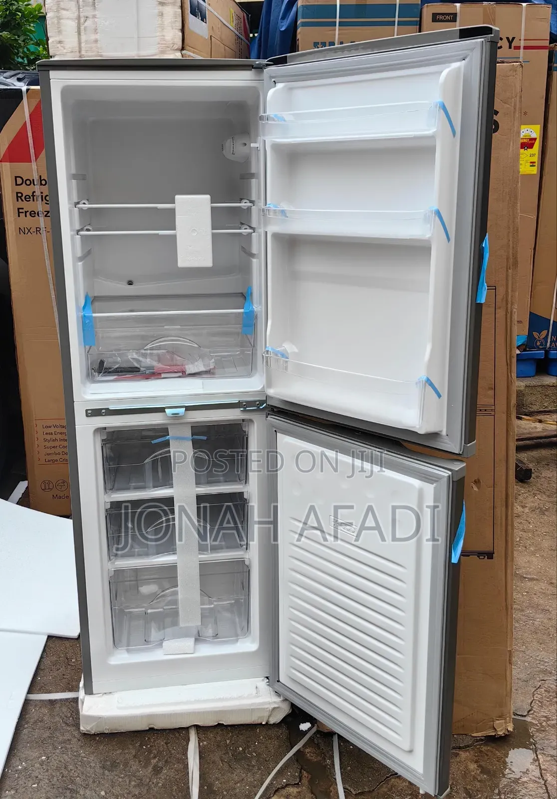 Nexus 142litre Bottom Freezer Refrigerator