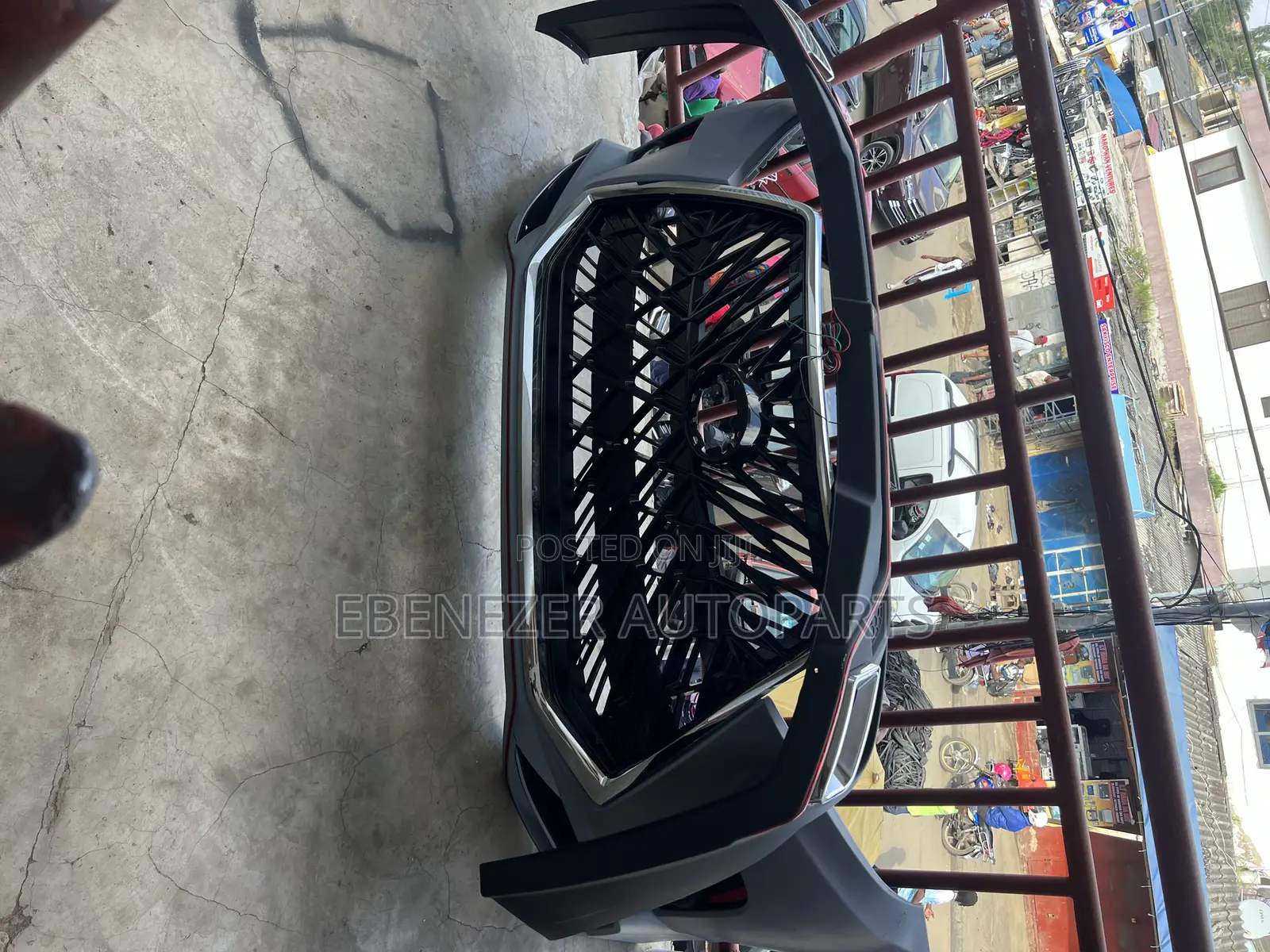 Toyota Highlander Upgraded Lexus Spec Bumper 2014 2015 2016