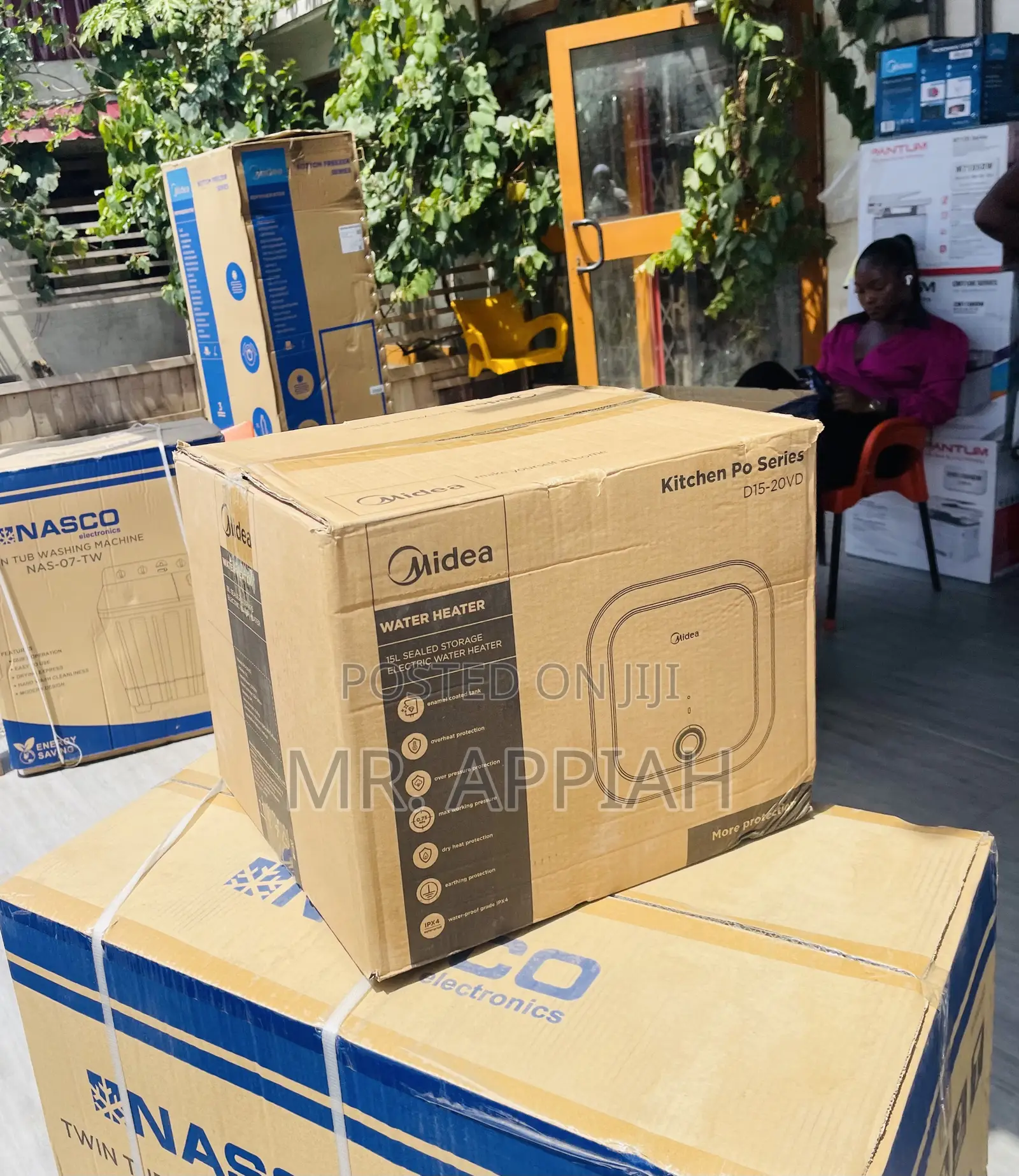 Latest in Stock Midea 15L Storage Electric Water 