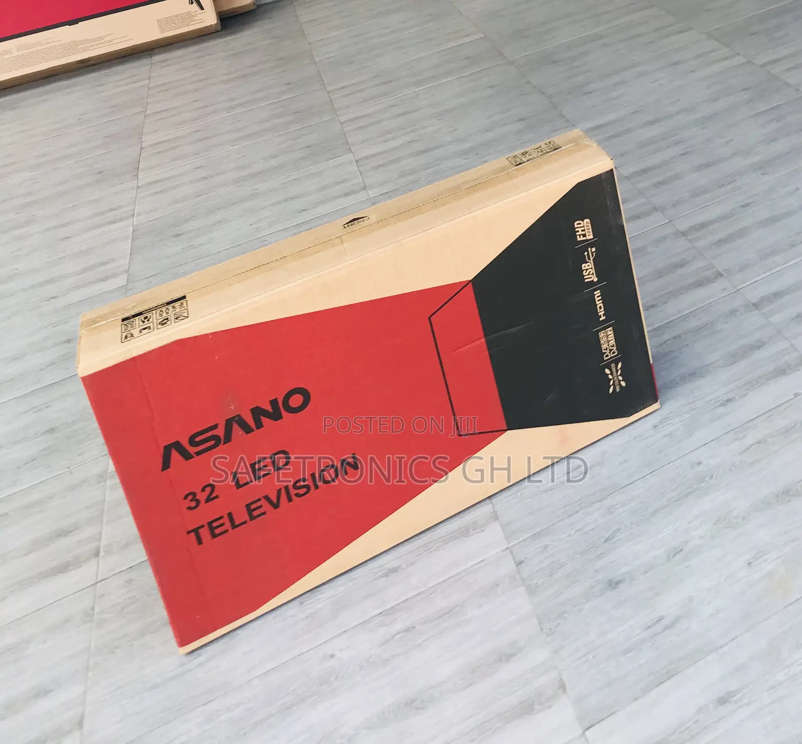 Super Quality (Black) Asano 32 Inch Led Smart Full Hd Tv