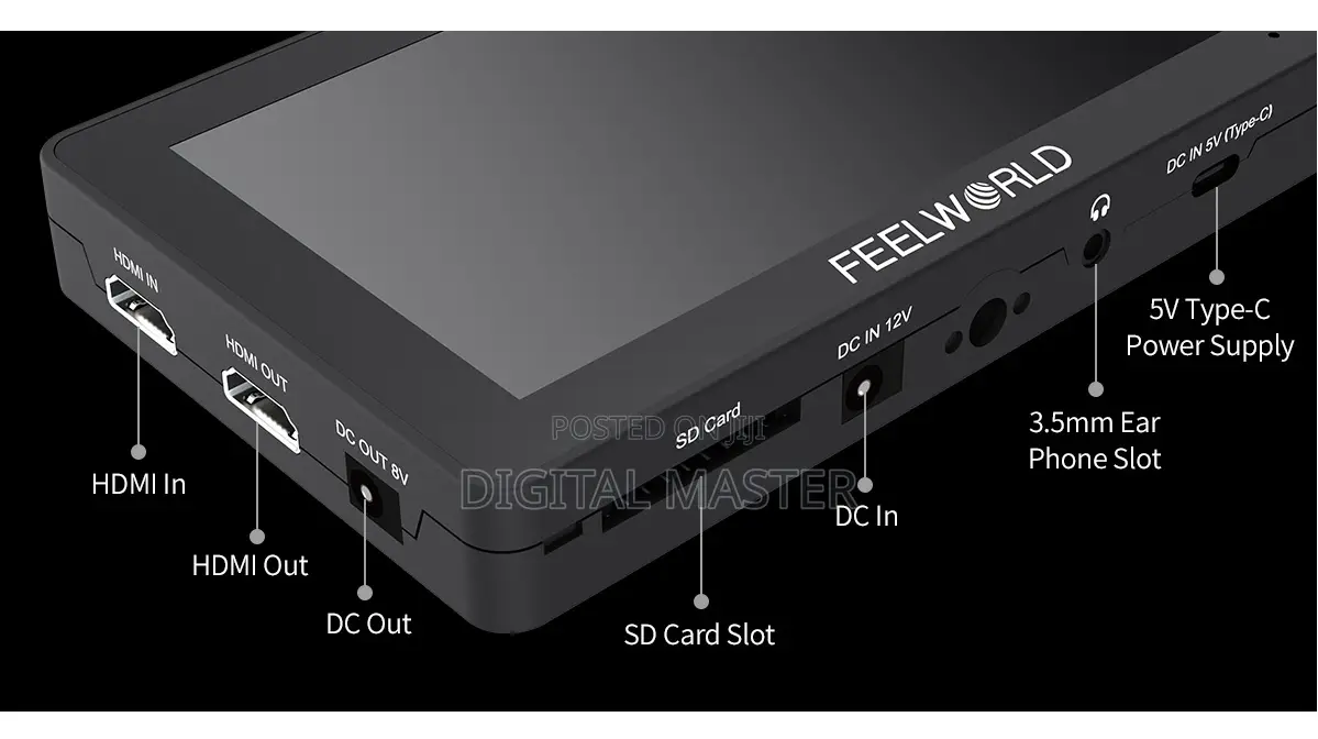 Feelworld F6 PLUS V2 6in 3D Lut Touch Screen Camera Monitor