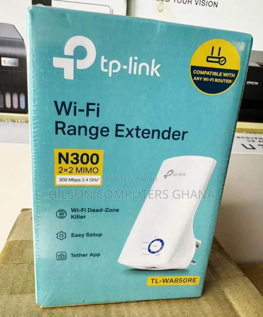 Tp-Link 300mbps Wi-Fi Range Extender Tl-Wa850re