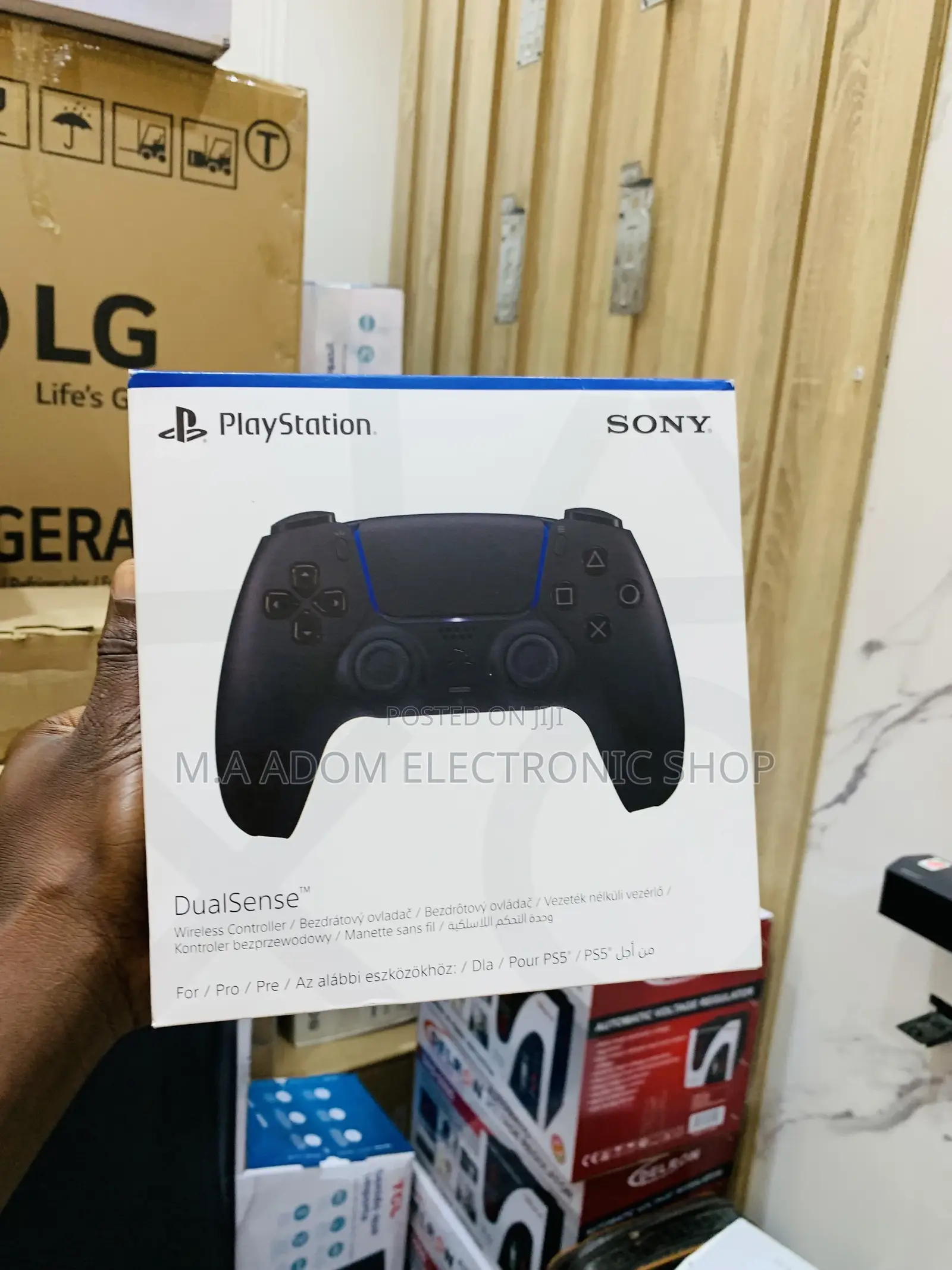Black Colour Playstation 5 Dual Sense Controller