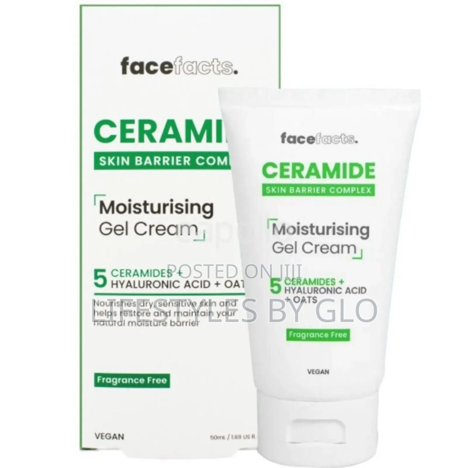 Face Facts Ceramide Moisturising Gel Cream – 50ml /