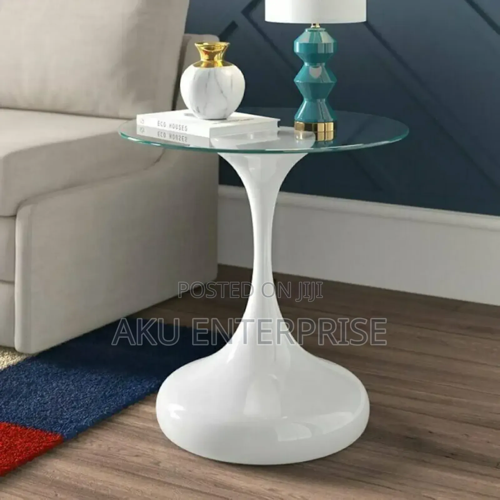 Glass Round Centre Table