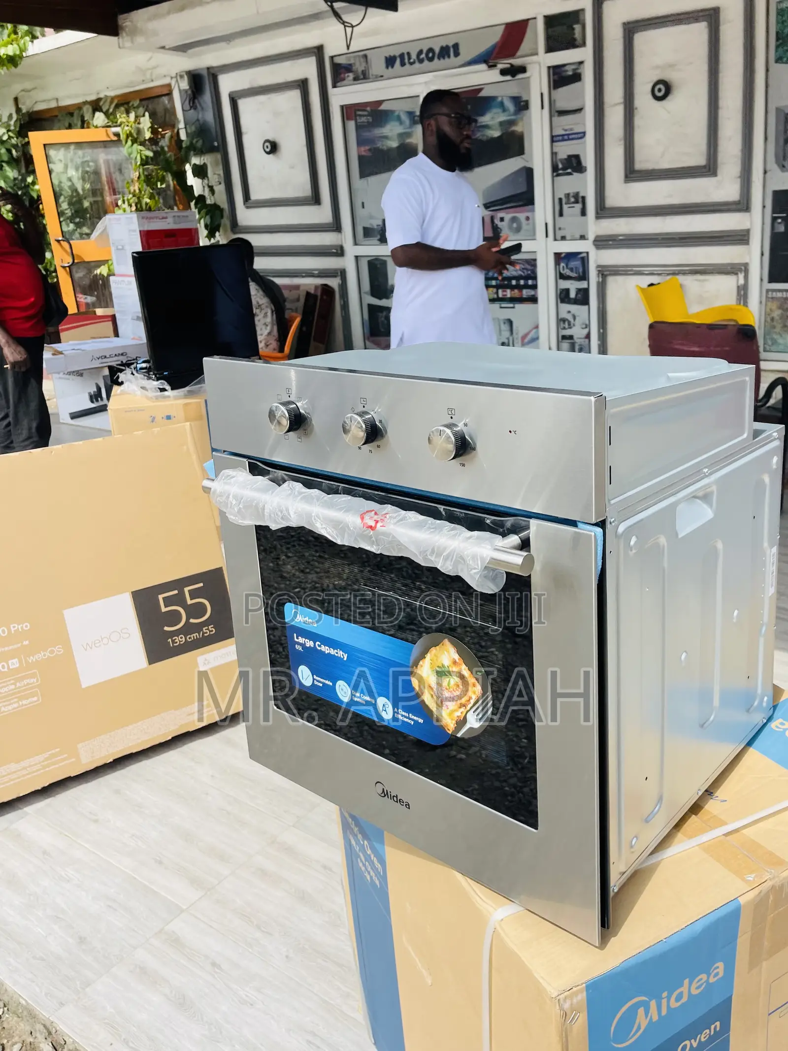(65M80M1) Grill Cooling System Midea Built-in Microwave.