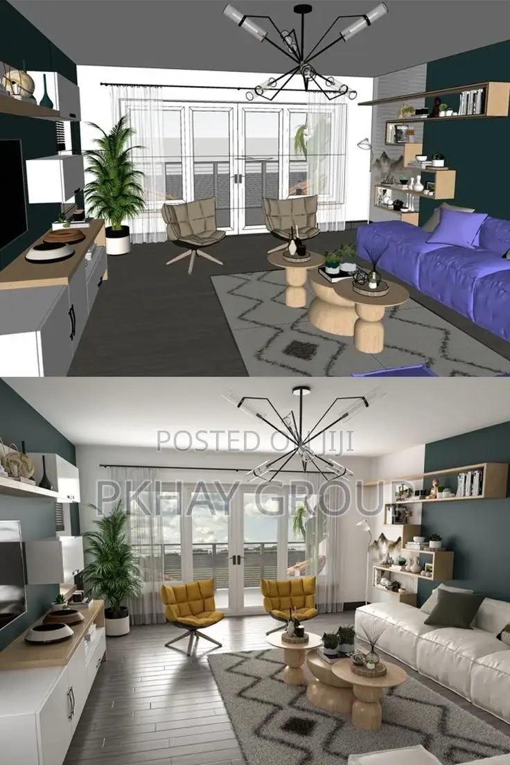 3d Interior Design Rendering Modeling