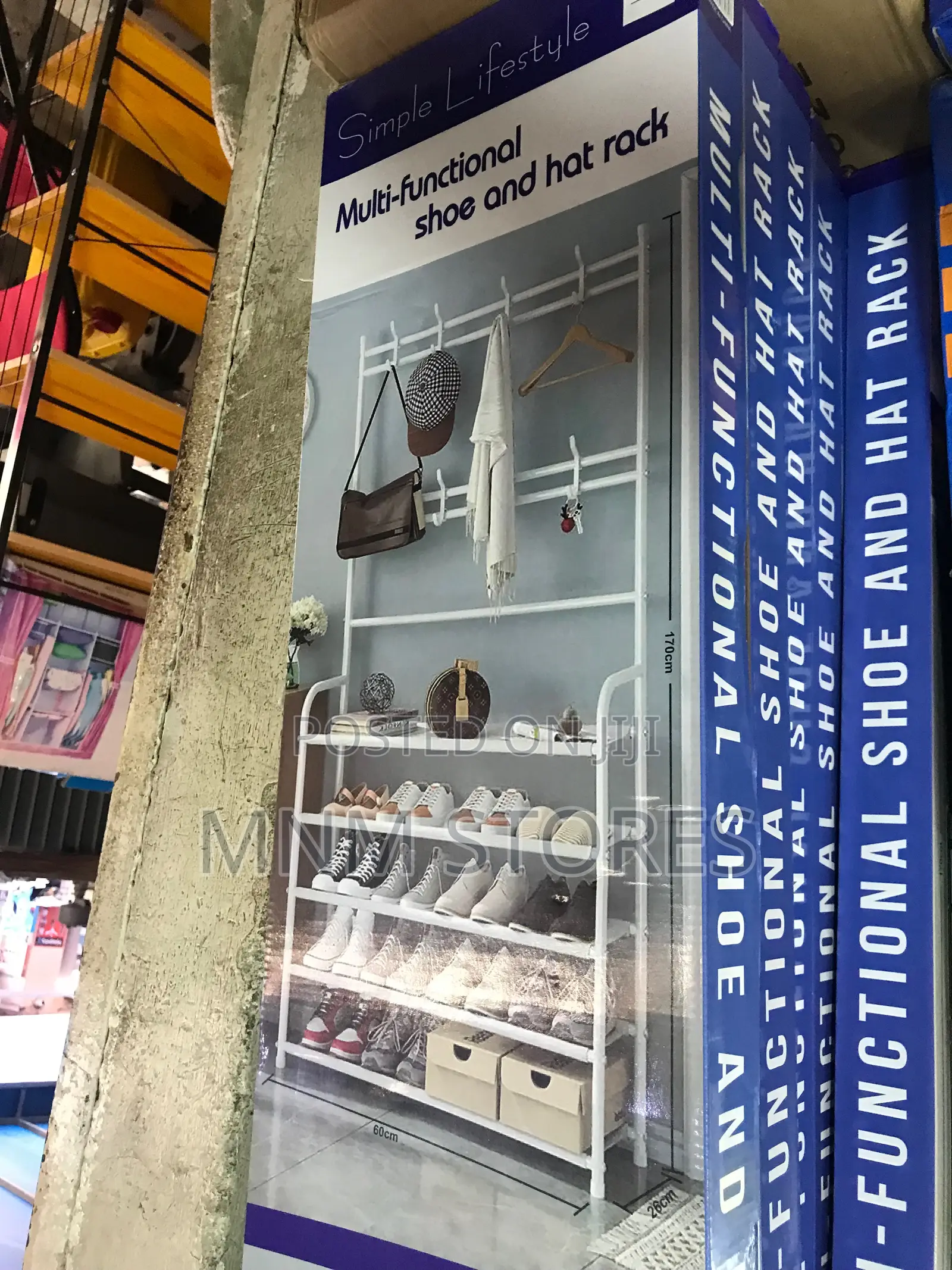 Shoe Rack and Hat Hanger