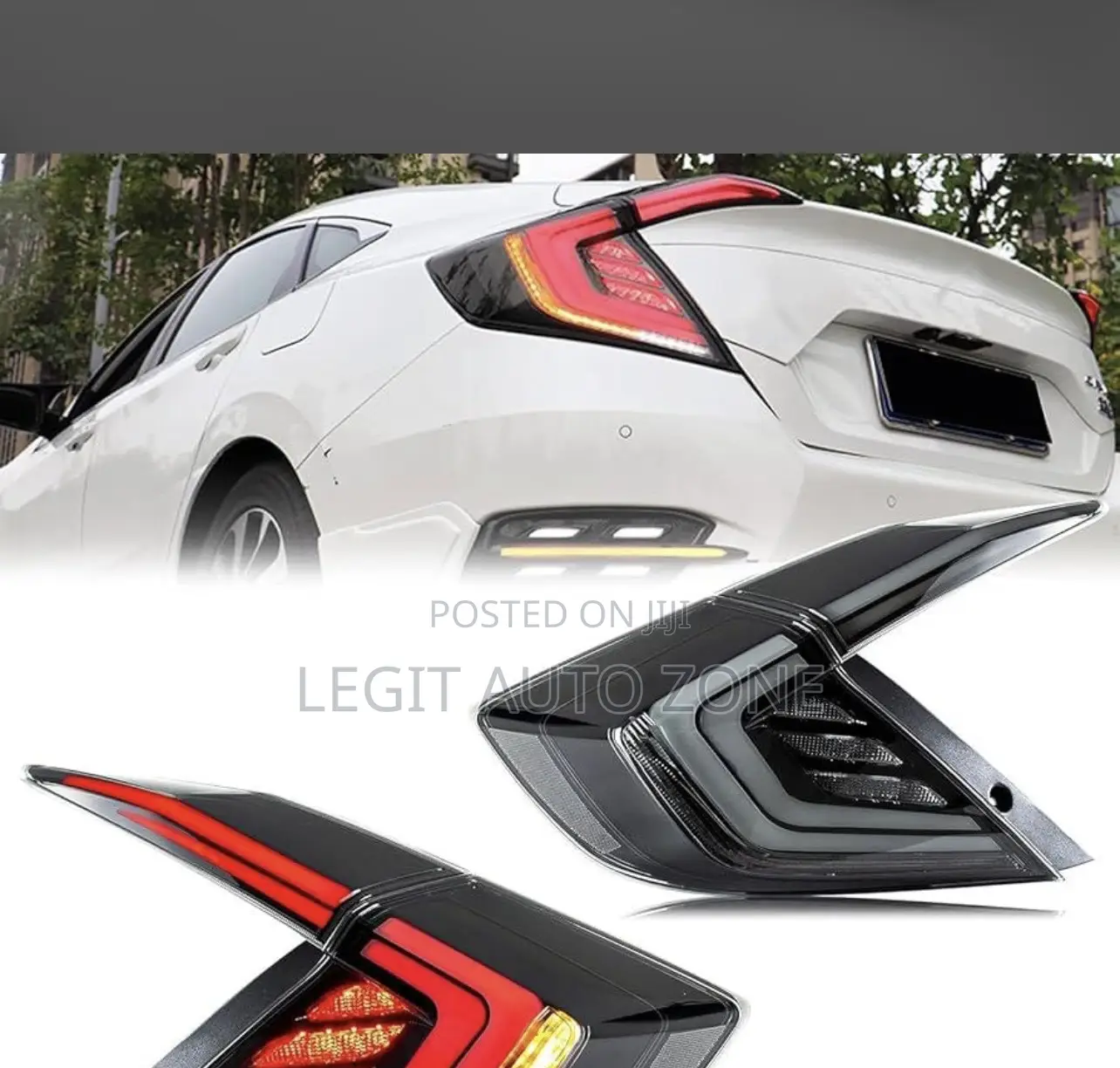 Honda Civic 2016,2020 Spec Taillights