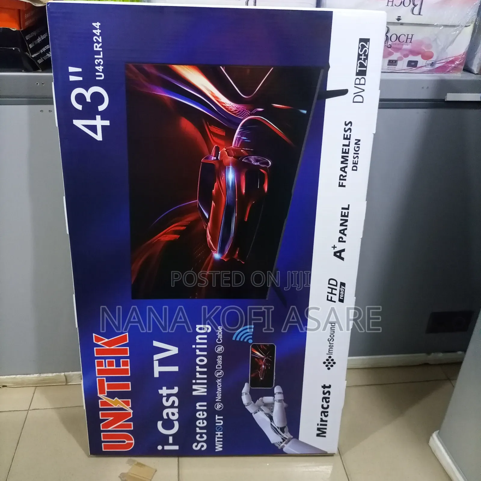 Unitek 43inch Tv I Cast Digital/Satellite