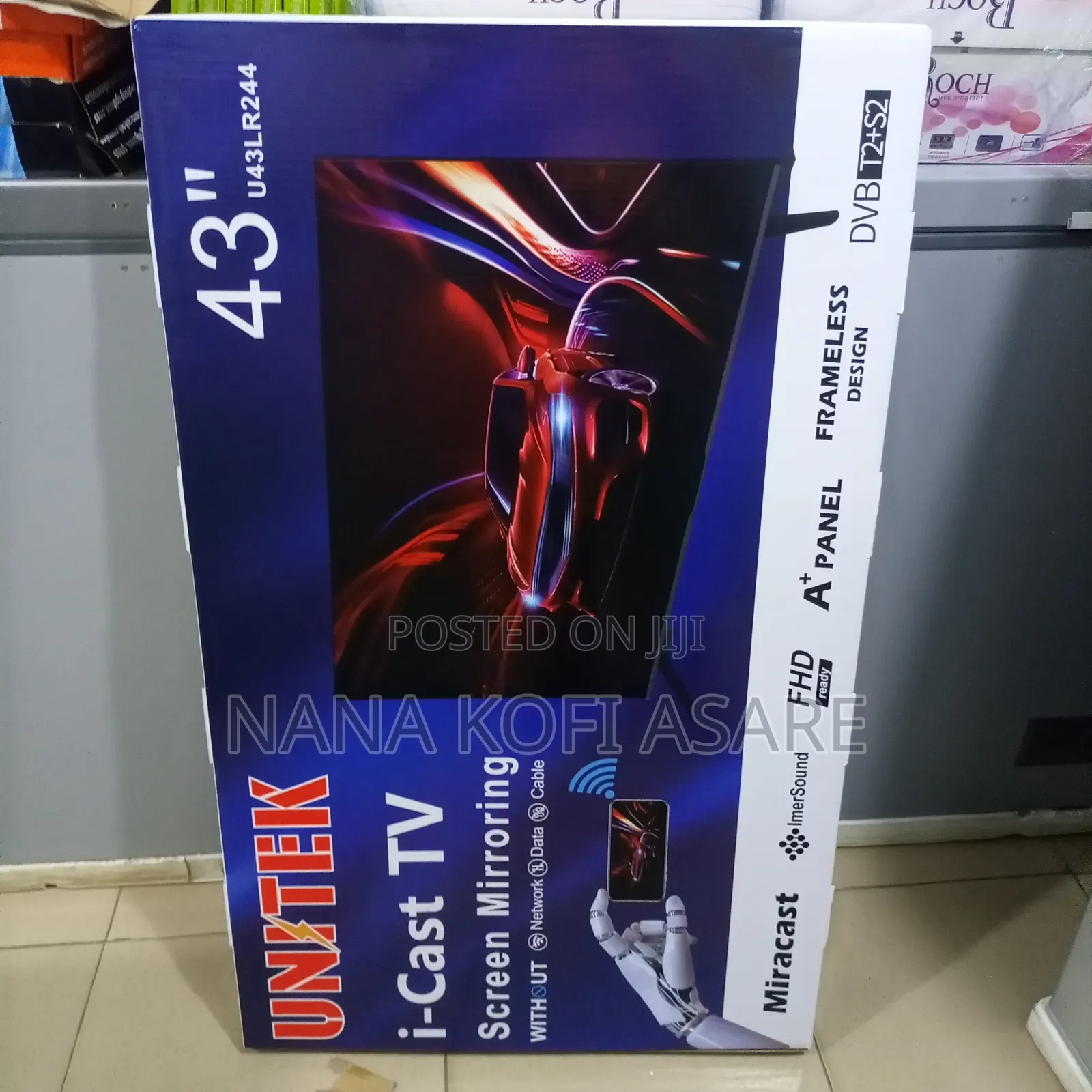 Unitek 43inch Tv I Cast Digital/Satellite