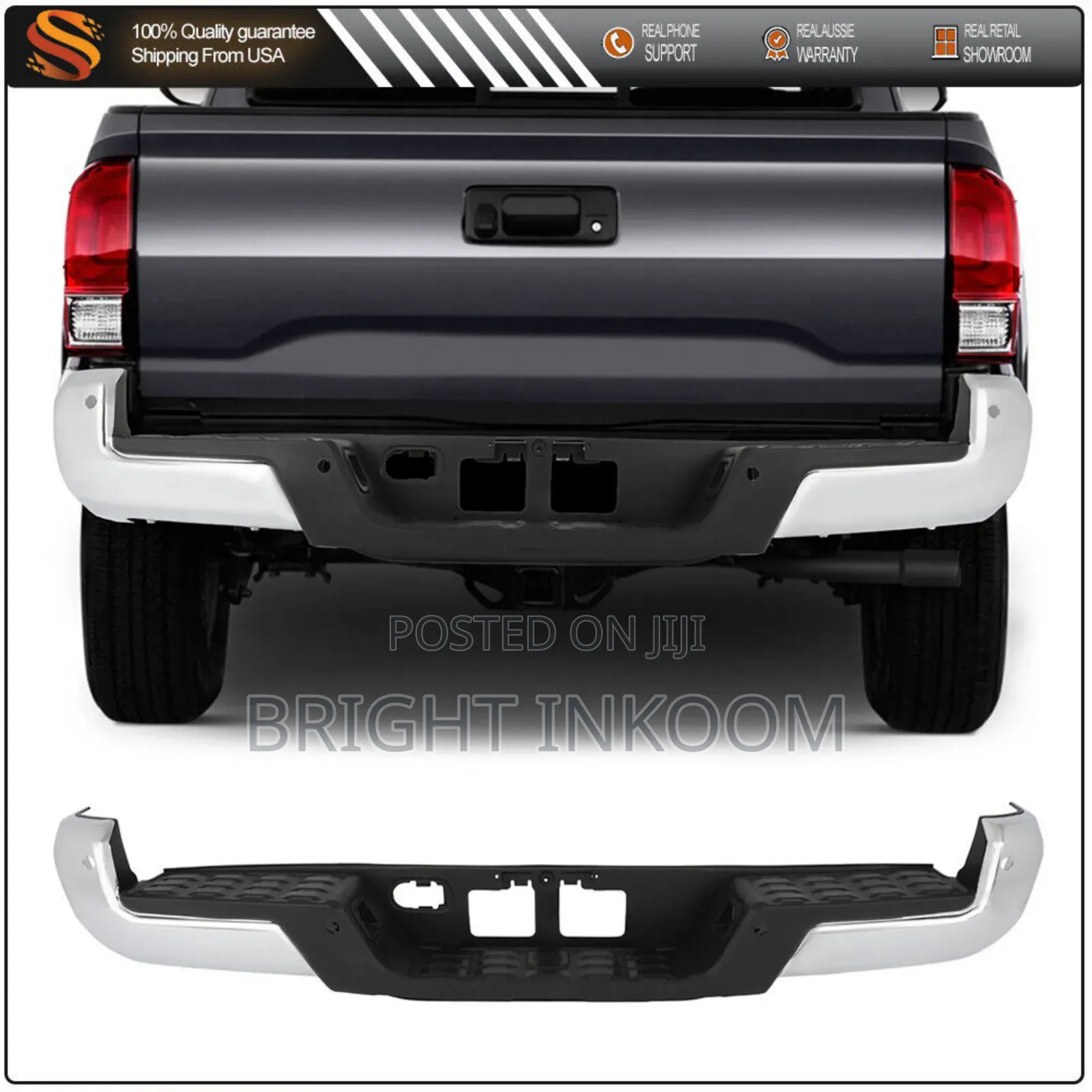 Toyota Tacoma 2019 Back Bumper Complete