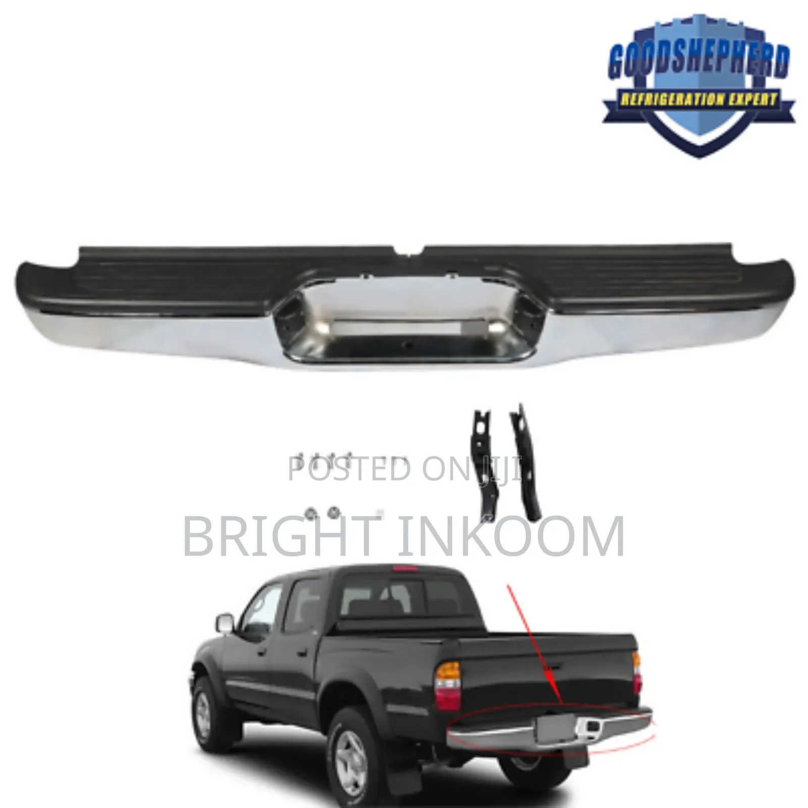 Toyota Tacoma 2019 Back Bumper Complete