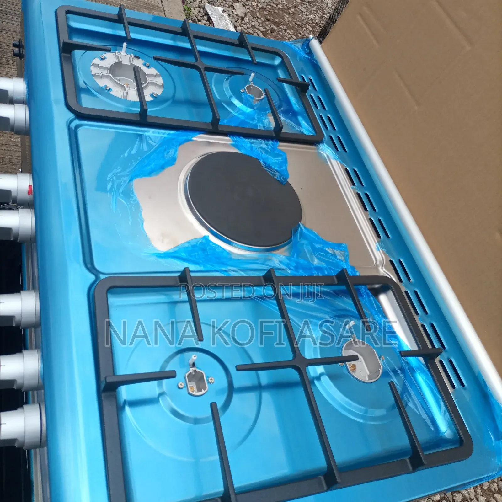 Innova 5 Burner Gas Cooker 1 Electric