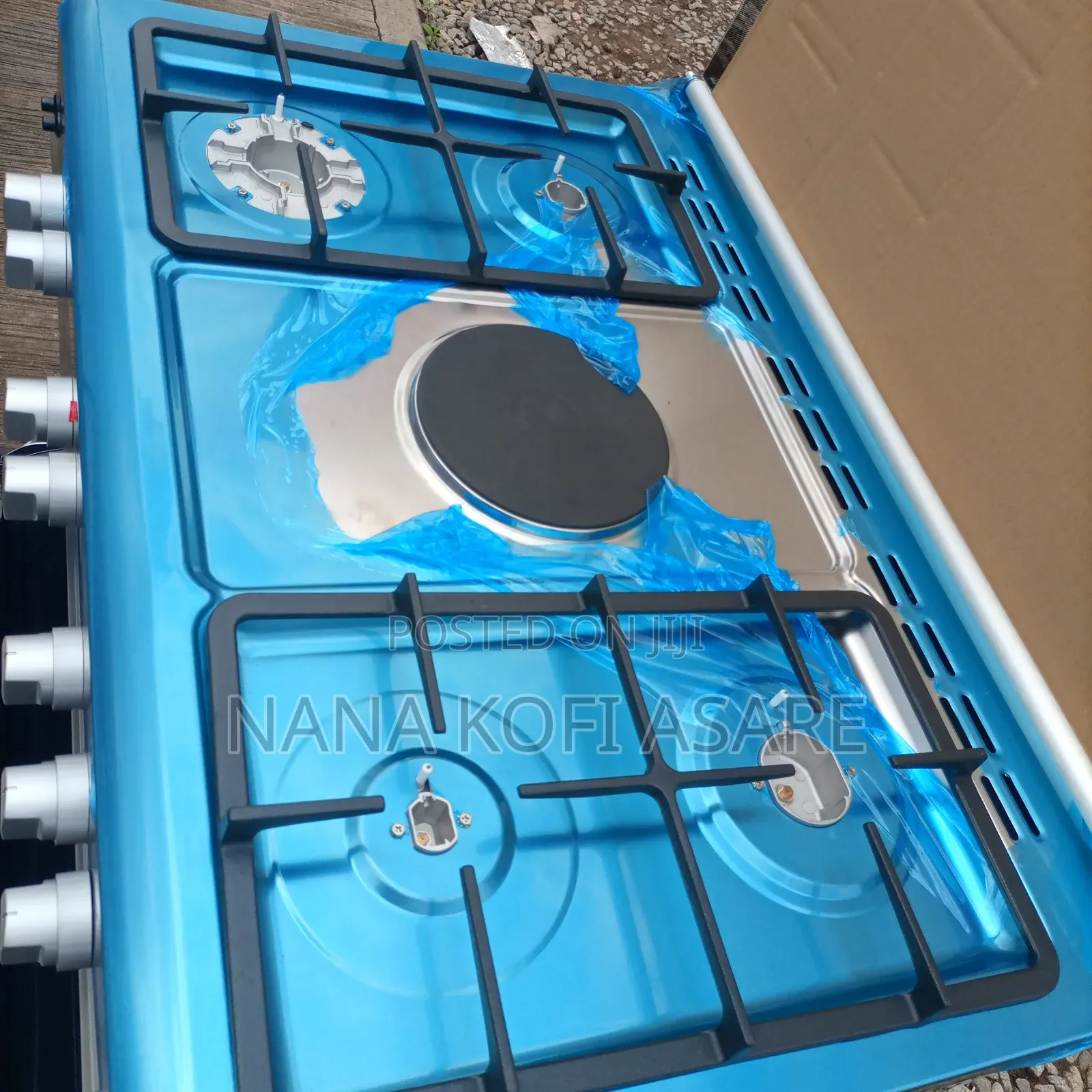 Innova 5 Burner Gas Cooker 1 Electric