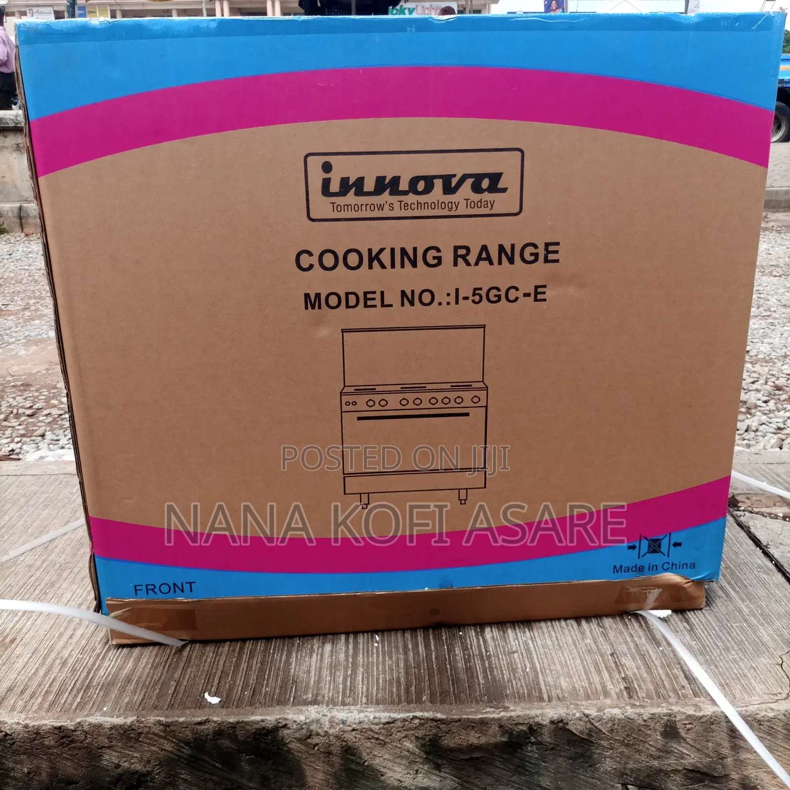 Innova 5 Burner Gas Cooker 1 Electric