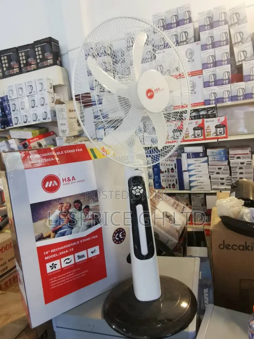 No.1 Cooling H a Rechargeable Standing Fan